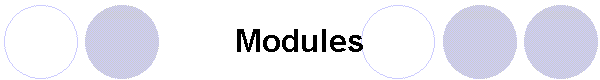 Modules